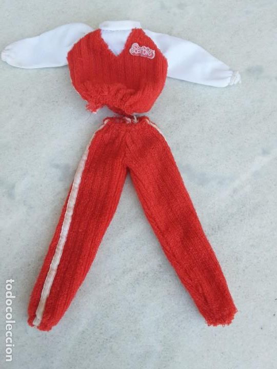 Barbie y Ken: Chandal barbie rojo - Foto 1