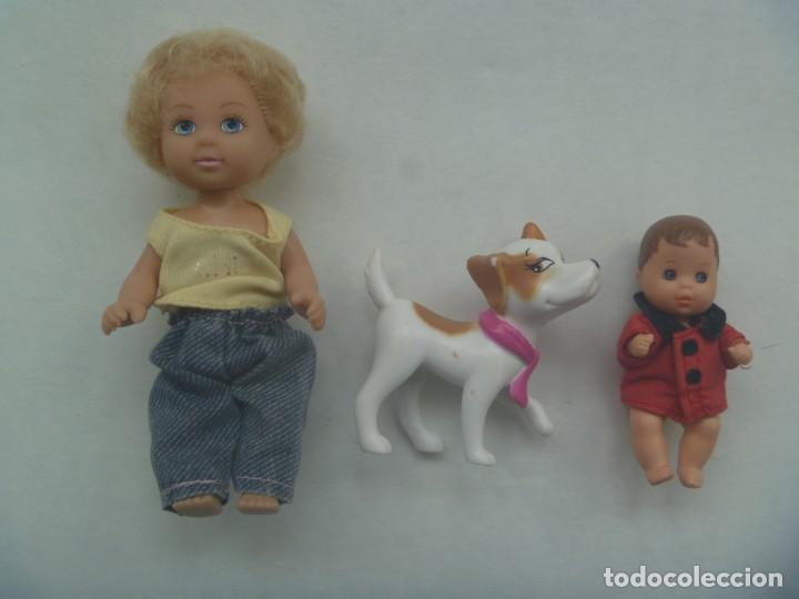 Barbie e Ken: LOTE DE BARBIE Y SIMBA : NIÑOS Y PERRO