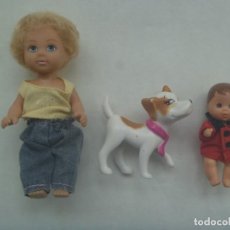 Barbie y Ken: LOTE DE BARBIE Y SIMBA : NIÑOS Y PERRO