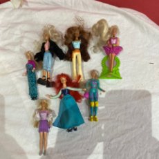 Barbie y Ken: LOTE DE 7MUÑECAMCDONALD'S 1995 BARBIE HOT SKATIN' BARBIE DOLL HAPPY MEAL TOY LOOSE USED. VER FOTOS. Lote 225121793