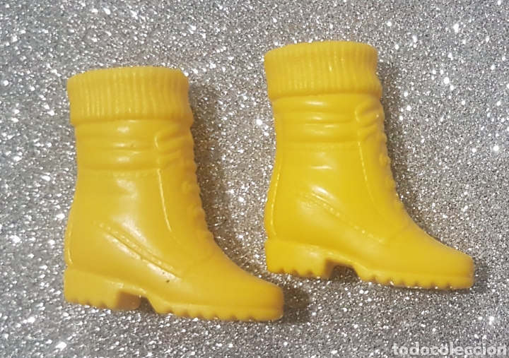 botas botines amarillas amarillos de barbie bea - Acheter Barbie et Ken -  Vêtements et Accessoires dans todocoleccion - 240118960