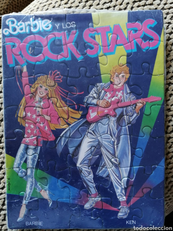 Barbie y Ken: Puzzle Barbie y los Rock Stars