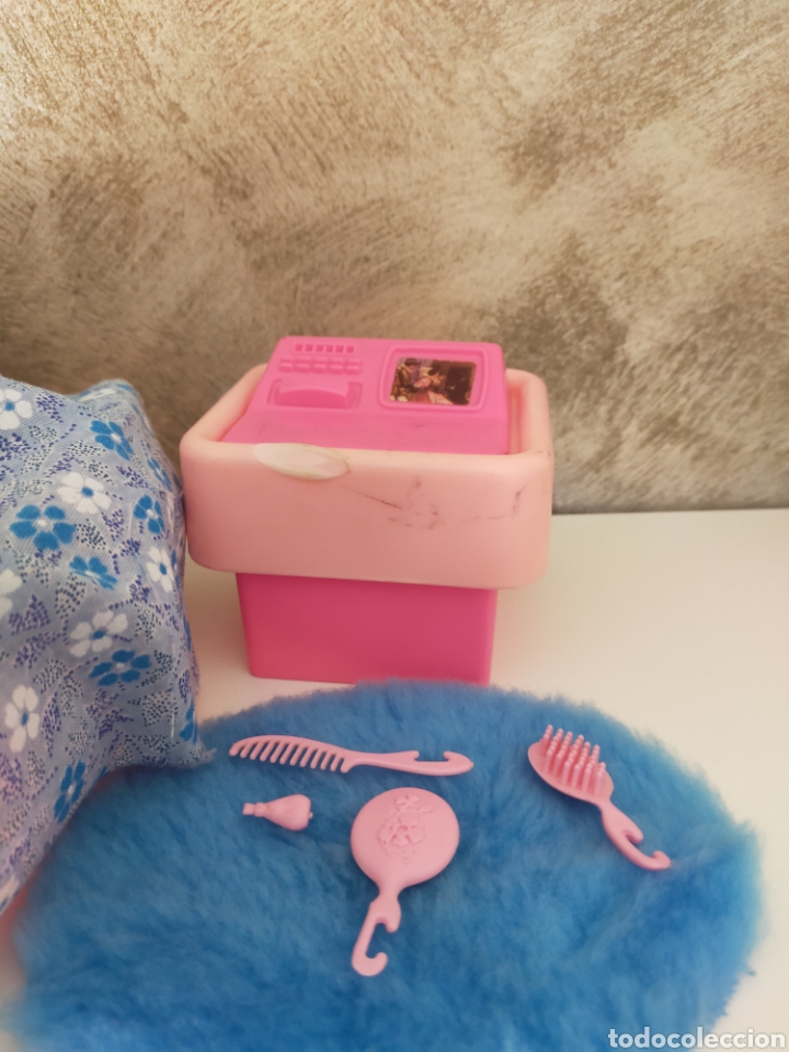 Barbie y Ken: BARBIE CAMA ROSA CON COMPLEMENTOS - Foto 4