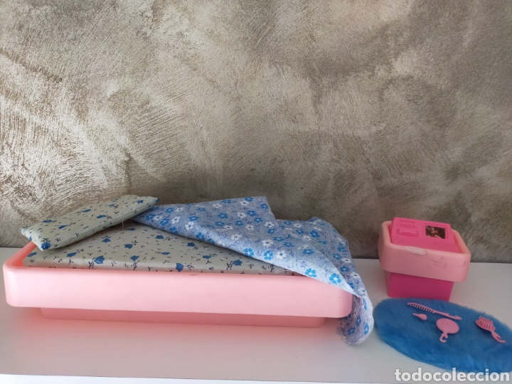 Barbie y Ken: BARBIE CAMA ROSA CON COMPLEMENTOS - Foto 8