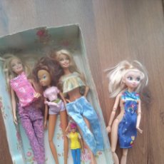 Barbie y Ken: LOTE MUÑECAS BARBIE, MATTEL, FROZEN, ELSA, ETC VARIOS MODELOS. Lote 302831108