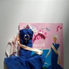 Barbie y Ken: VESTIDO Y FACISCULO Nº 5 HOLANDA DESCUBRE EL MUNDO CON BARBIE RBA. Lote 318621343