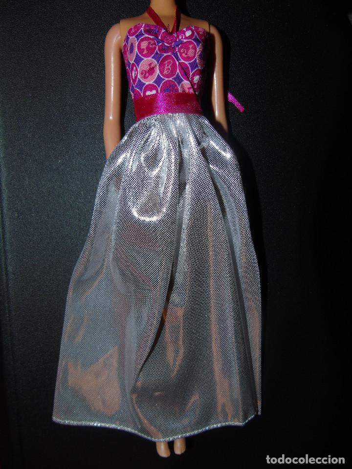 Barbie y Ken: Ropa Vestido para mu&ntilde;eca barbie - Foto 1