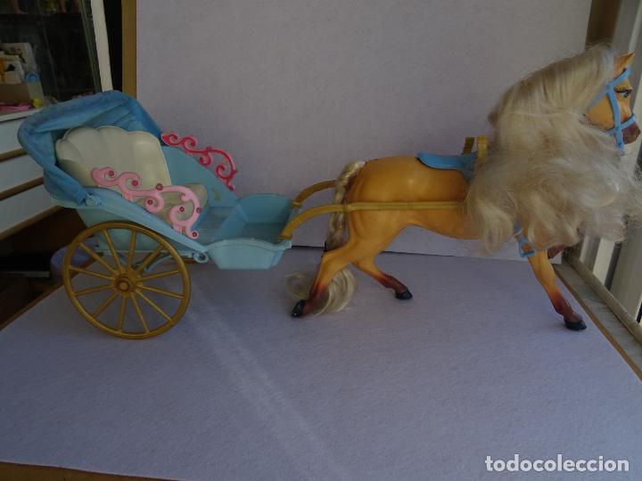 Carroza de 2025 barbie con caballo