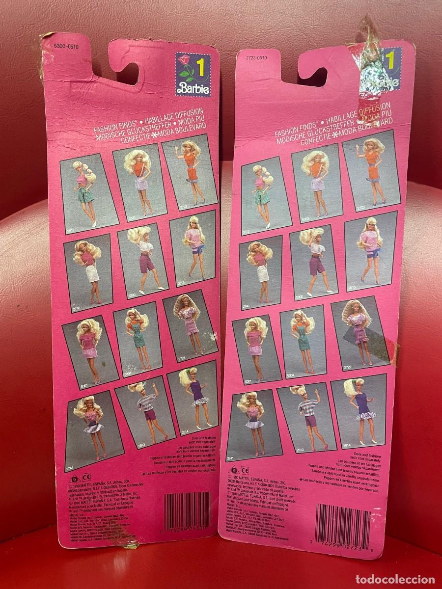 Barbie y Ken: 2 blisters BARBIE MODA GENUIN - Foto 2