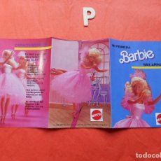 Barbie y Ken: FOLLETO MI PRIMERA BARBIE BAILARINA MATTEL
