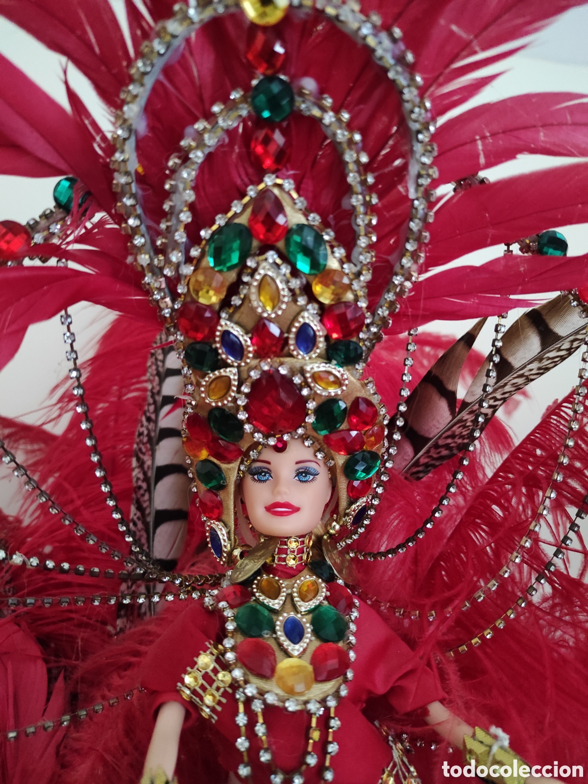 Barbie doll with carnival costume