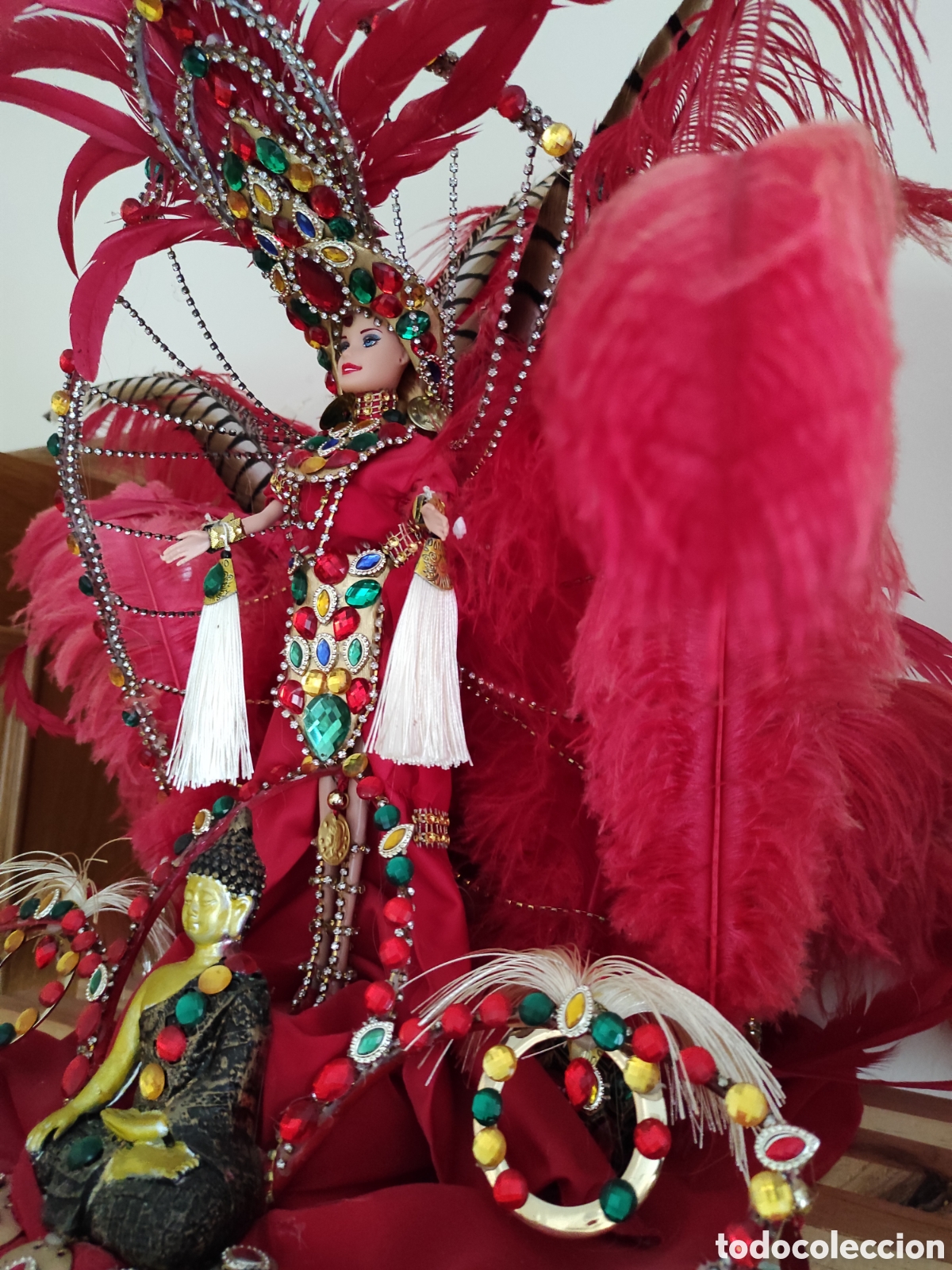 Barbie doll with carnival costume