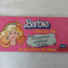 Barbie y Ken: ALBUM BARBIE COLECCIÓN 96. CHICLES FLEER. Lote 400040574