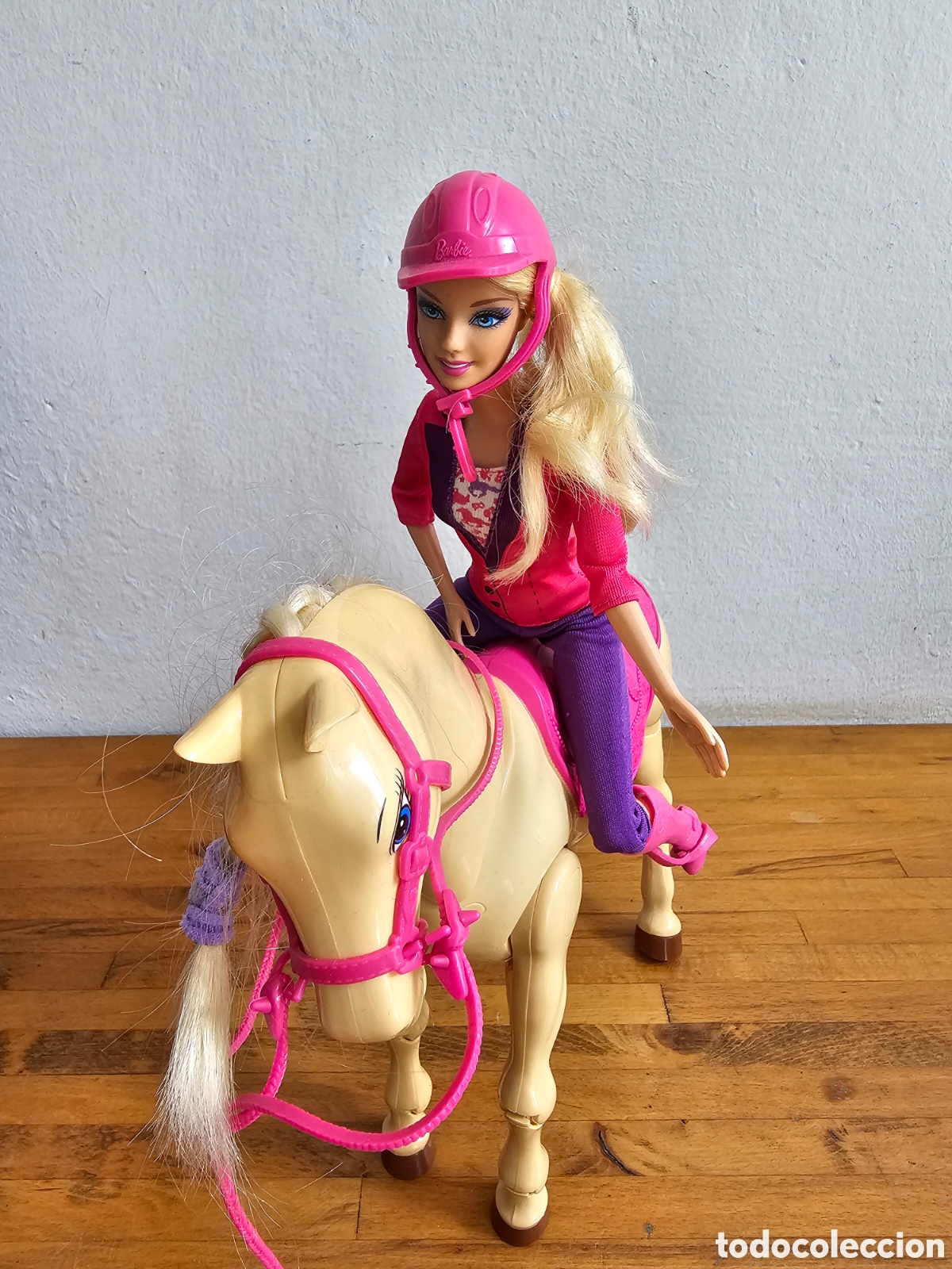 barbie con caballo articulado - Compra venta en todocoleccion