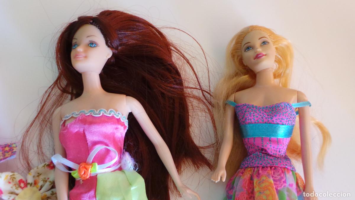 Barbie y Ken: LOTE DE MU&Ntilde;ECAS Y ACCESORIOS BARBIE - Foto 3
