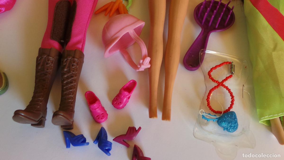Barbie y Ken: LOTE DE MU&Ntilde;ECAS Y ACCESORIOS BARBIE - Foto 9