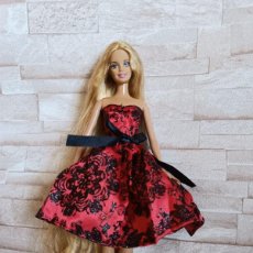 Barbie y Ken: PRECIOSO Y ELEGANTE VESTIDO DE FIESTA Y ZAPATOS A JUEGO PARA BARBIE O MUÑECA SIMILAR,NUEVOS