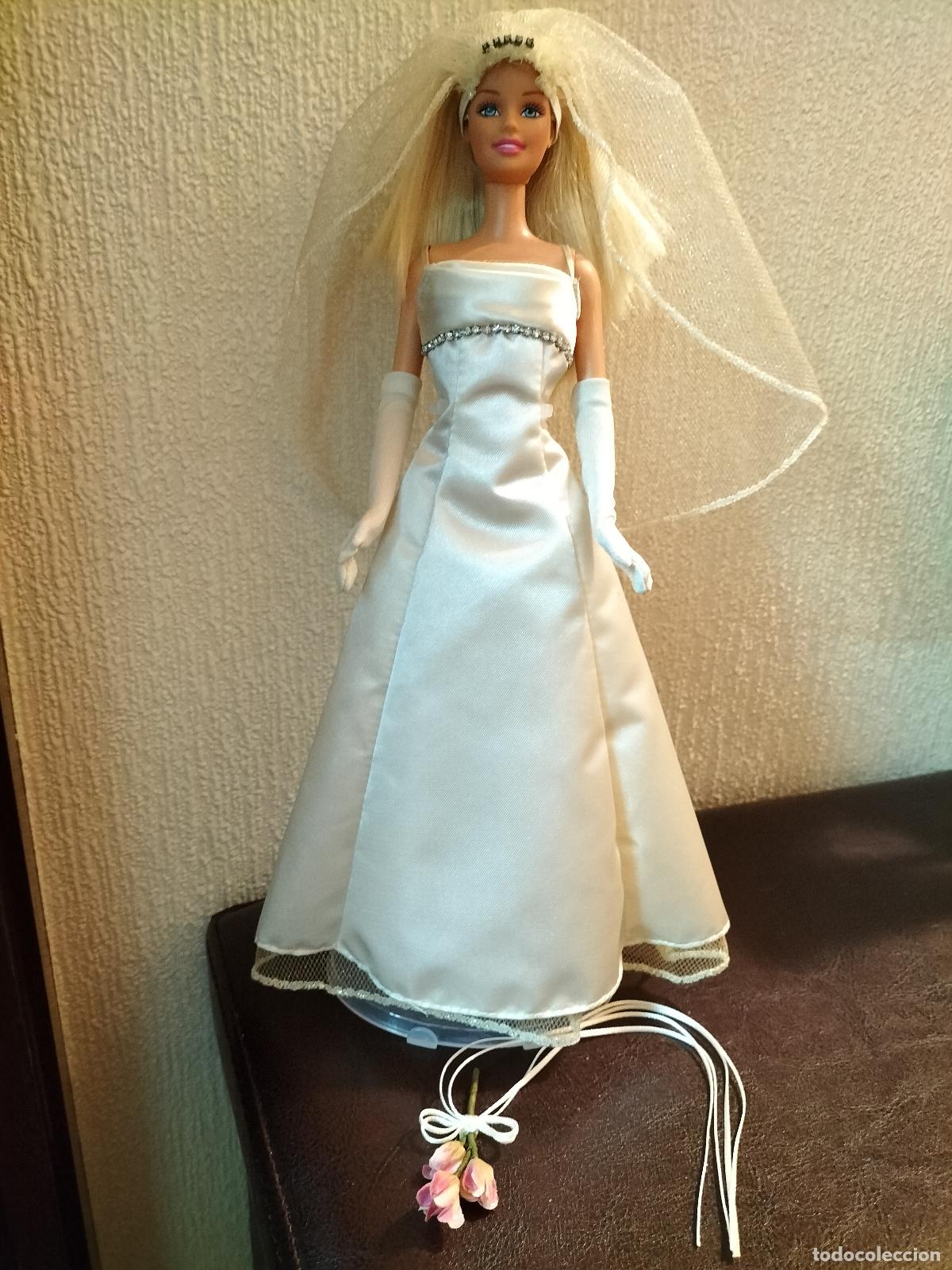 barbie antigua con traje de novia glamour - Compra venta en todocoleccion