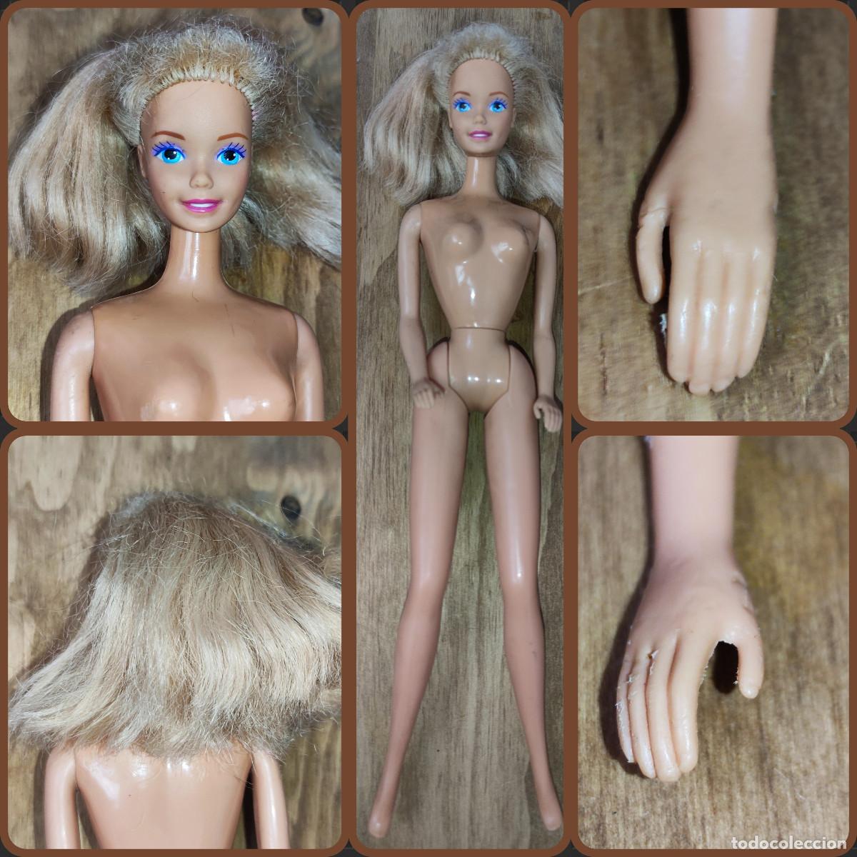 Barbie y Ken: Mu&ntilde;eca barbie mattel con defectos - Foto 1