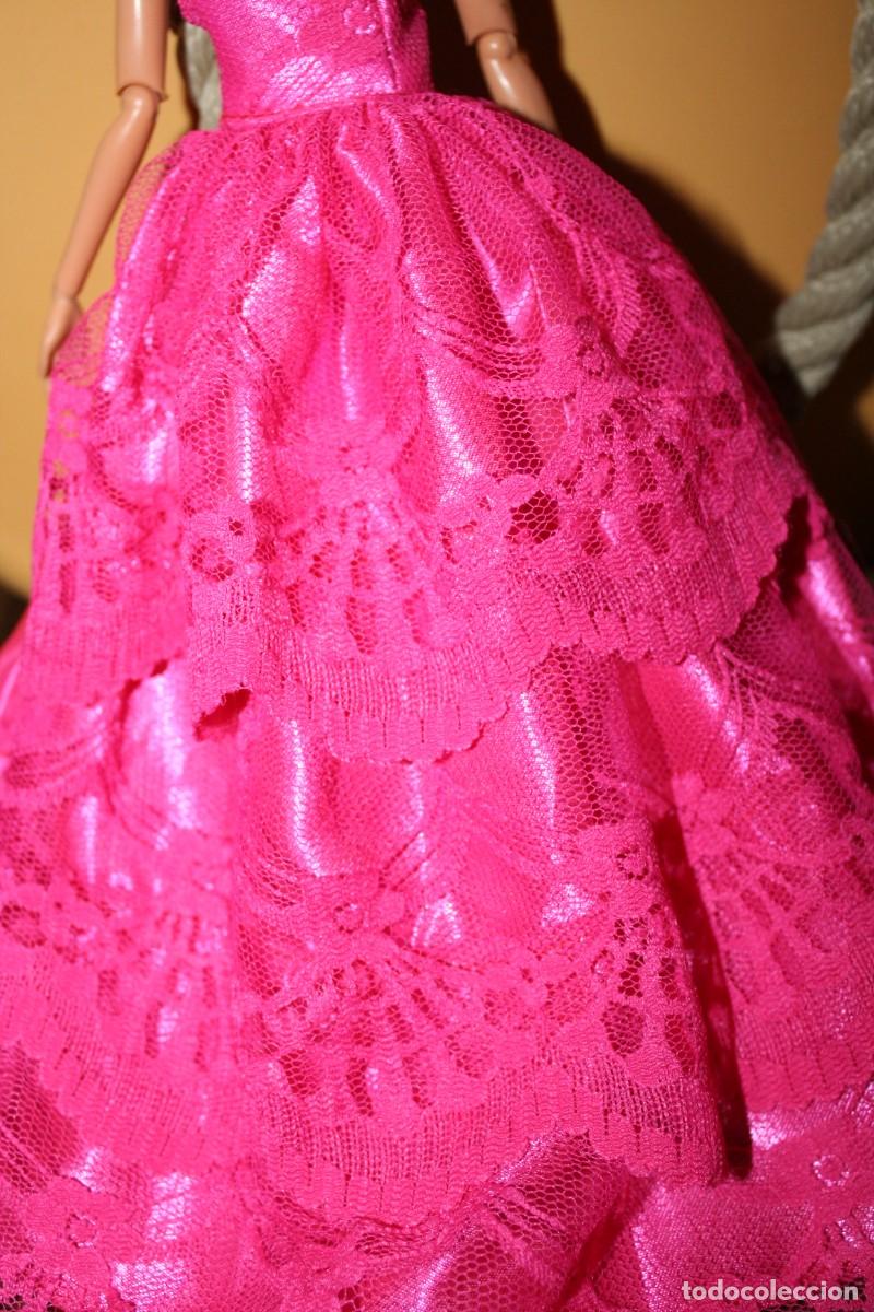 Barbie y Ken: VESTIDO MU&Ntilde;ECA BARBIE - Foto 2