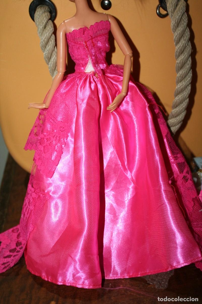 Barbie y Ken: VESTIDO MU&Ntilde;ECA BARBIE - Foto 3