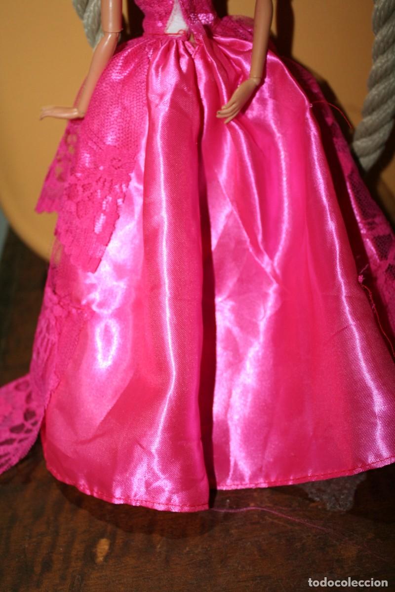 Barbie y Ken: VESTIDO MU&Ntilde;ECA BARBIE - Foto 4