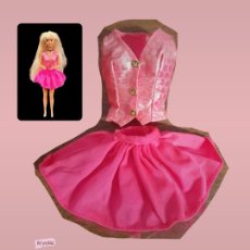 Barbie y Ken: OUTFIT ROSA BARBIE CUT AND STYLE