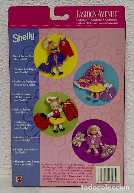 Poupée Mattel Shelly Fashion Avenue, Collection Vintage Années 2000