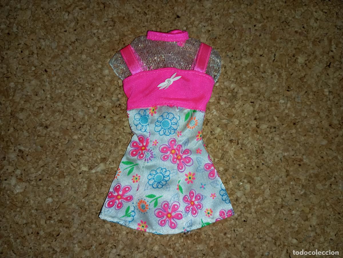 Barbie y Ken: vestido de mu&ntilde;eca Barbie - Foto 1