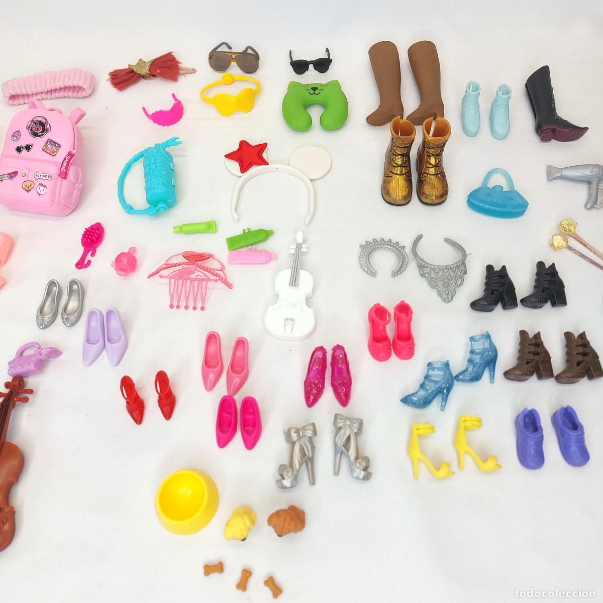 Barbie y Ken: LOTE DE ACCESORIOS DE MU&Ntilde;ECA BARBIE. - Foto 3