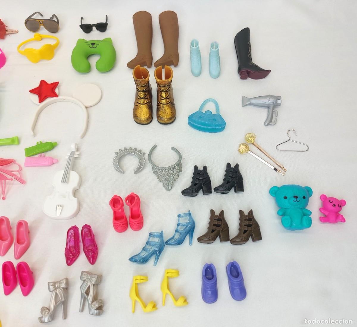 Barbie y Ken: LOTE DE ACCESORIOS DE MU&Ntilde;ECA BARBIE. - Foto 4