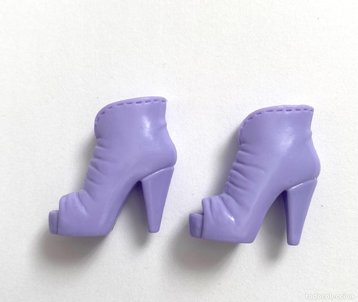 Barbie y Ken: Botines morados barbie - Foto 2