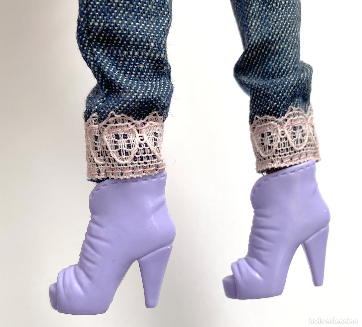 Barbie y Ken: Botines morados barbie - Foto 4