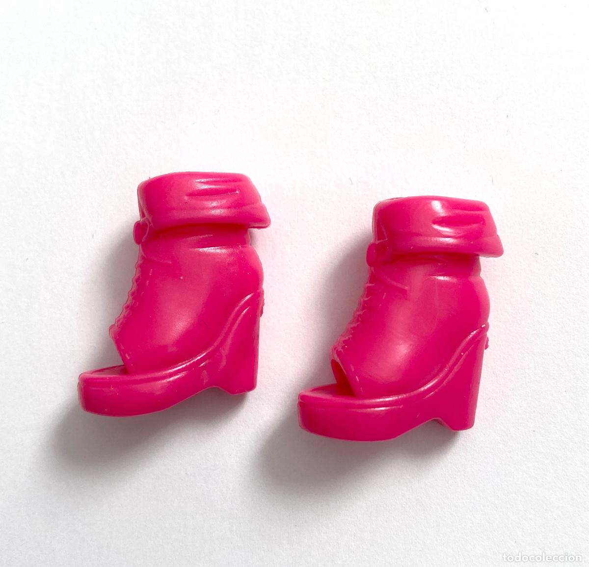 Barbie y Ken: Botines rosas barbie. - Foto 3