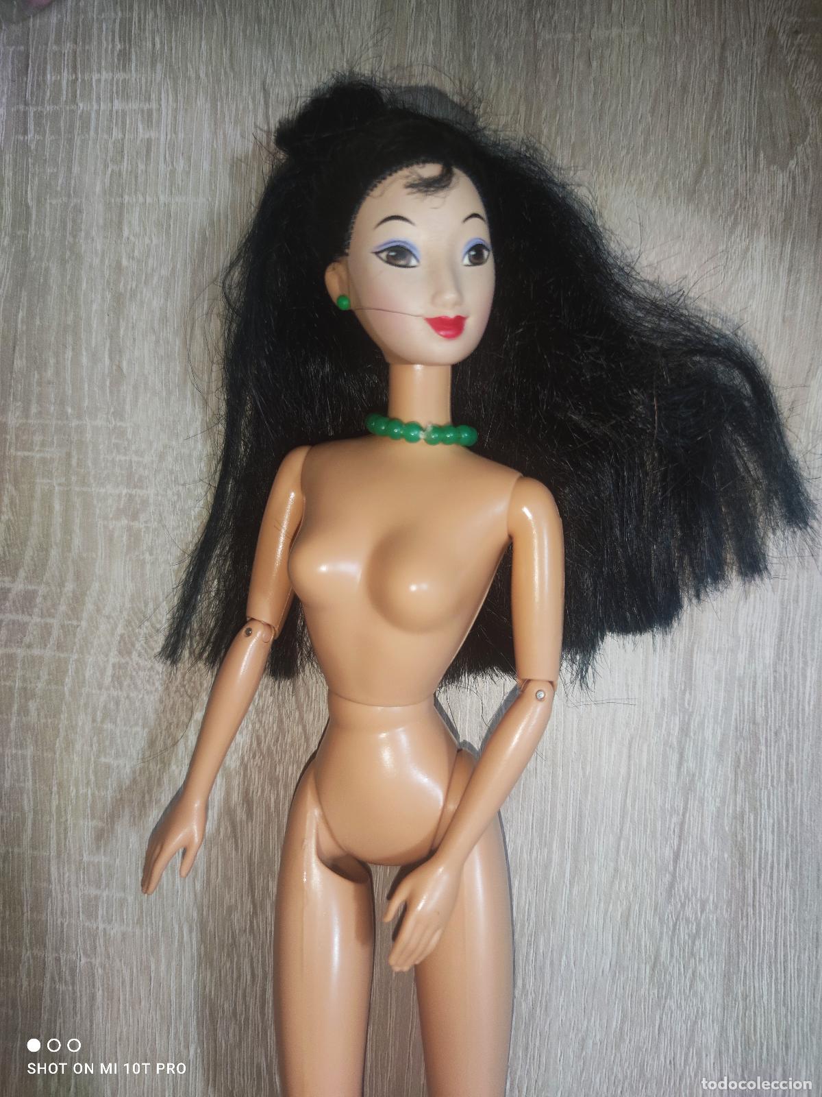Barbie y Ken: Mu&ntilde;eca Barbie Mulan con collar - Foto 1