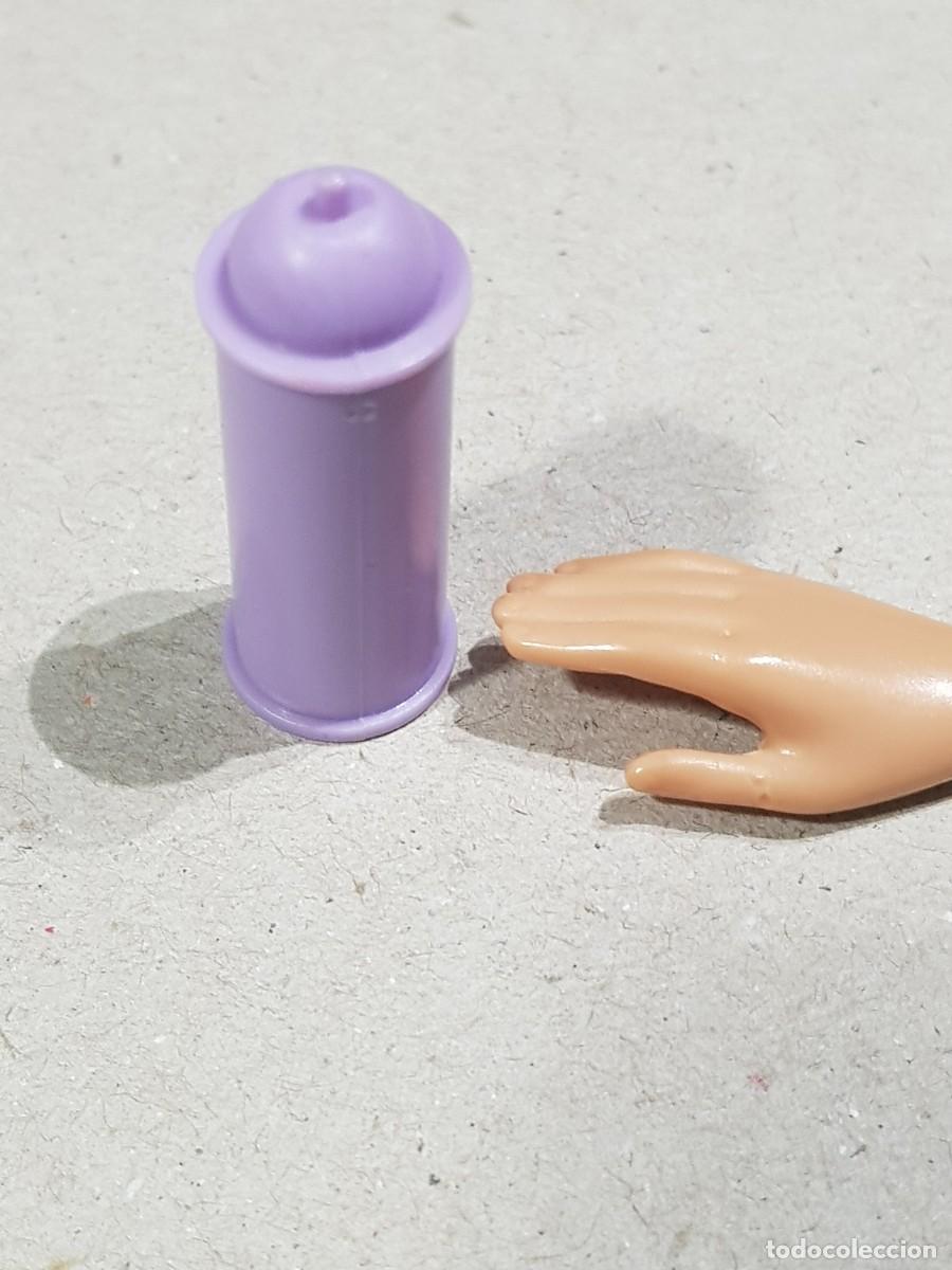 Barbie y Ken: Tocador barbie, laca pelo, botella - Foto 1