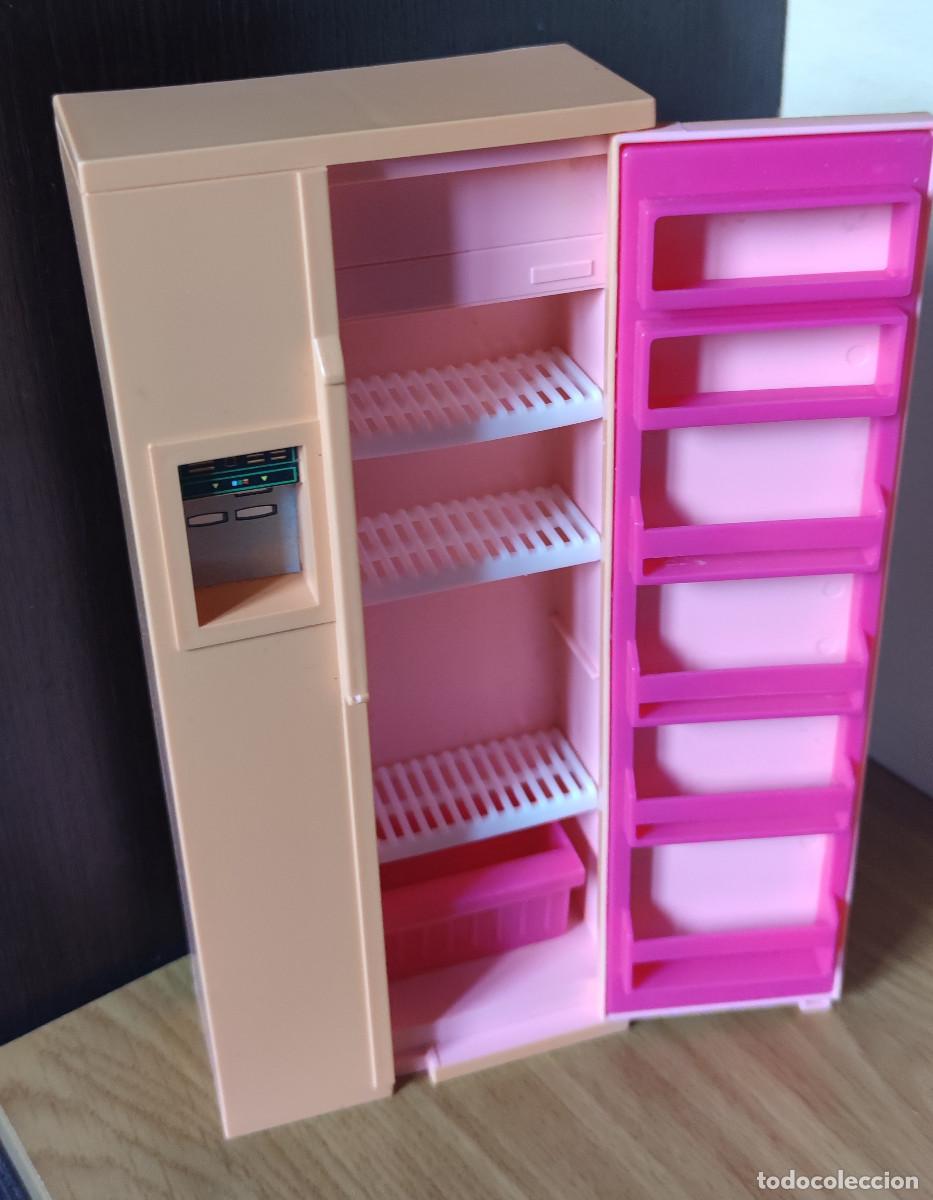 Barbie y Ken: Mueble Nevera para Mu&ntilde;eca Barbie - Foto 1