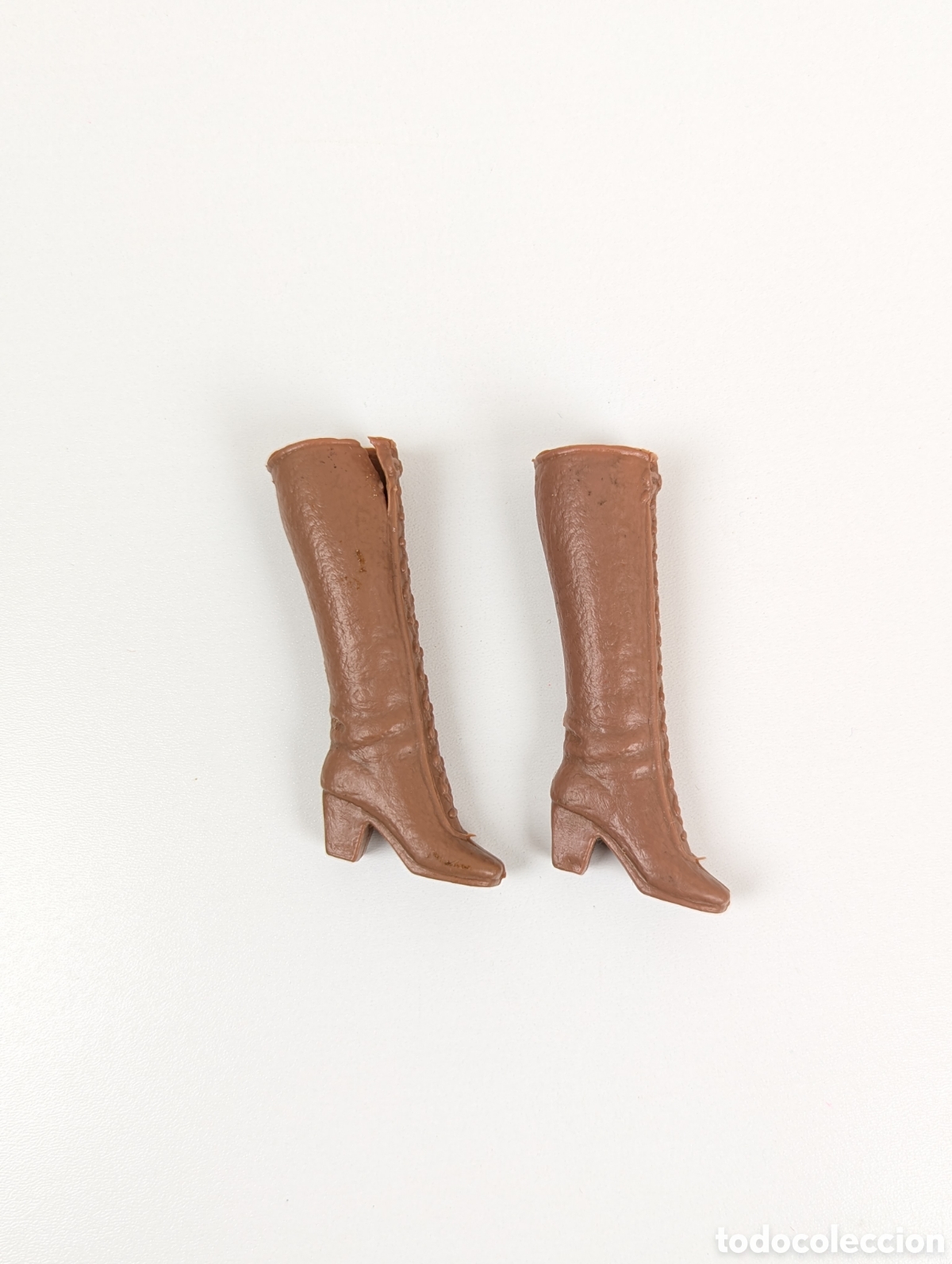 Barbie y Ken: Botas Barbie marr&oacute;n 1970 - Foto 2