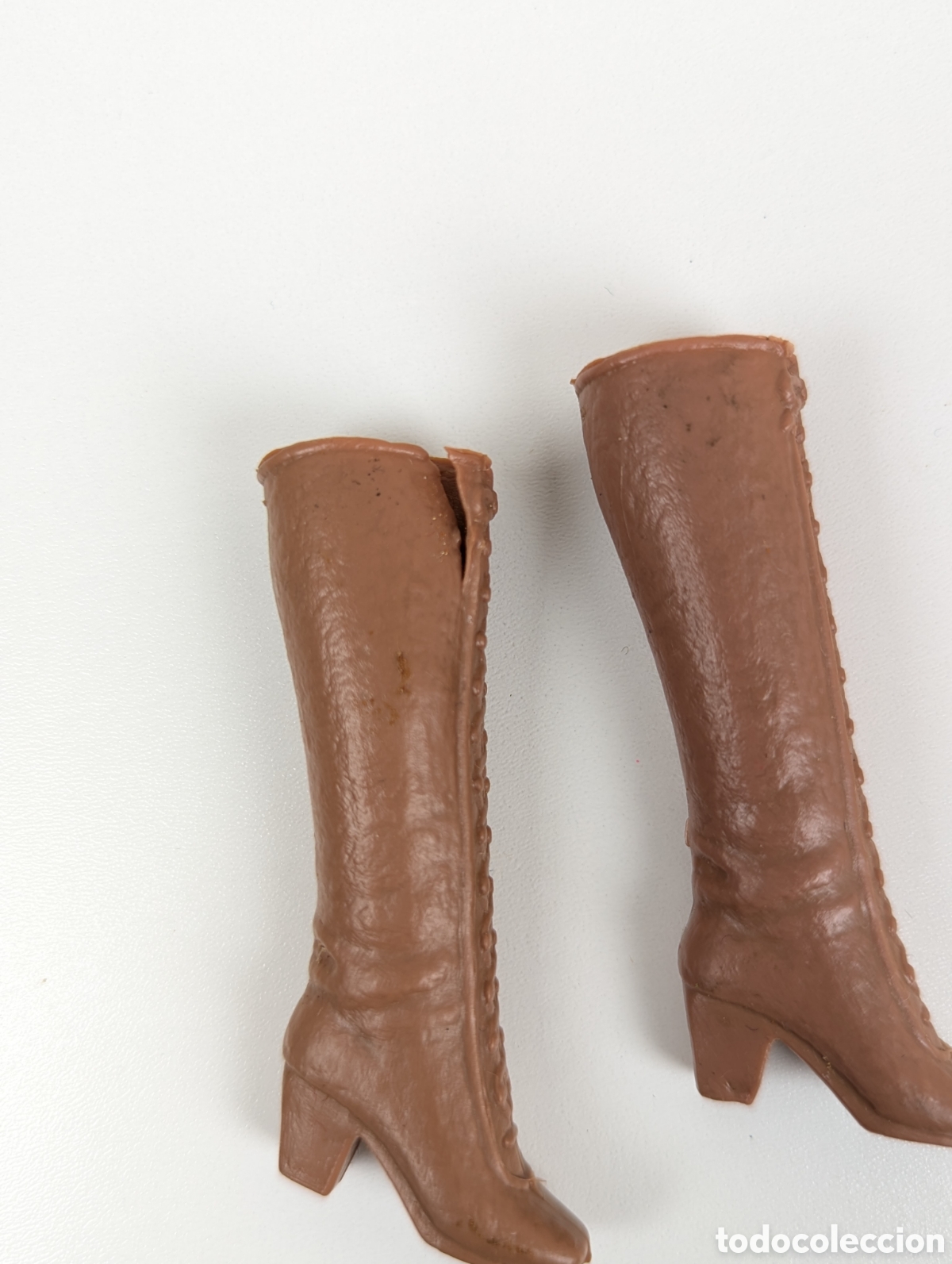 Barbie y Ken: Botas Barbie marr&oacute;n 1970 - Foto 3