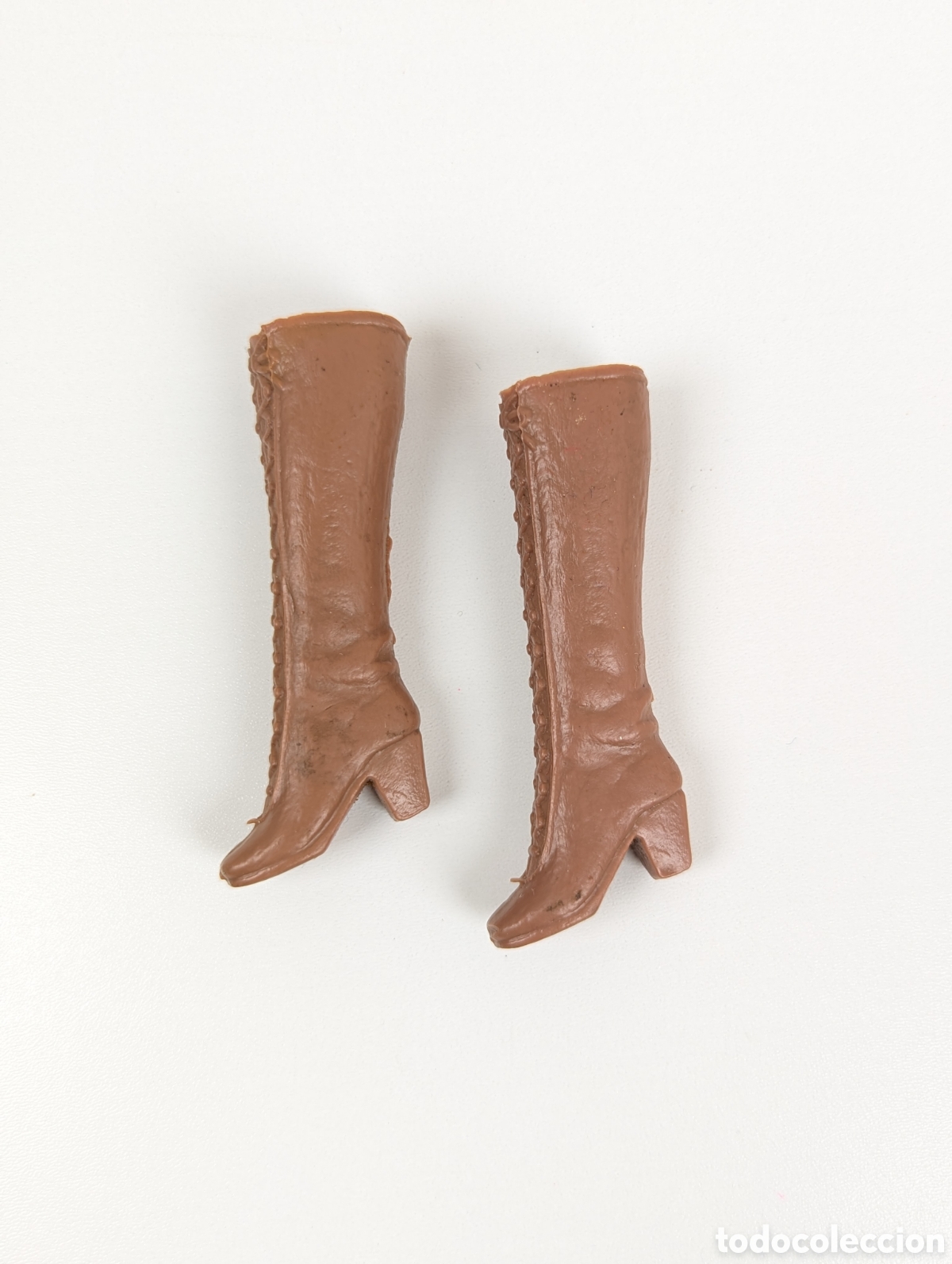 Barbie y Ken: Botas Barbie marr&oacute;n 1970 - Foto 1