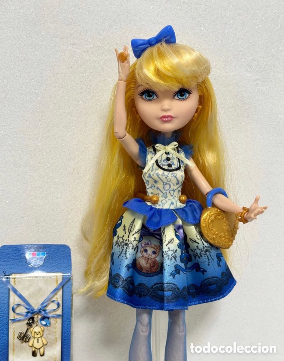 Barbie y Ken: Mu&ntilde;eca Ever After High Blondie Locks - Foto 1