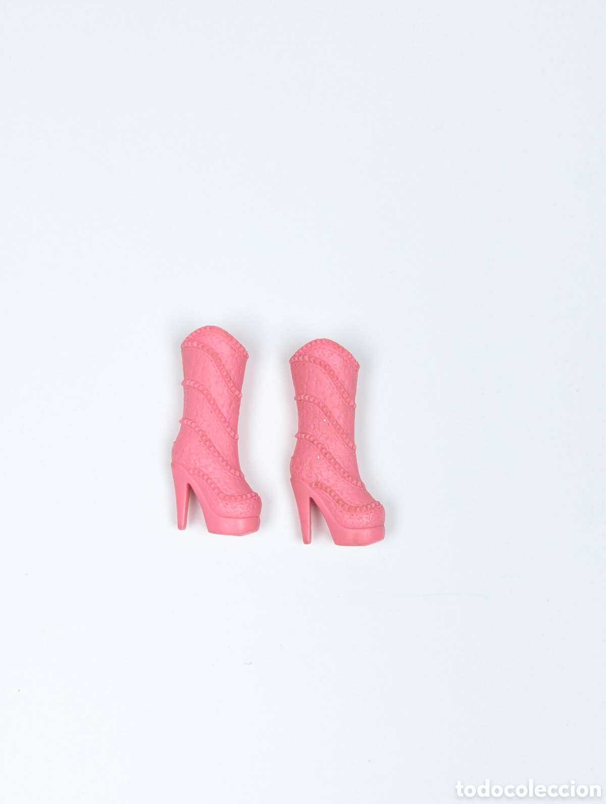Barbie y Ken: Botas Barbie rosa con tac&oacute;n - Foto 1