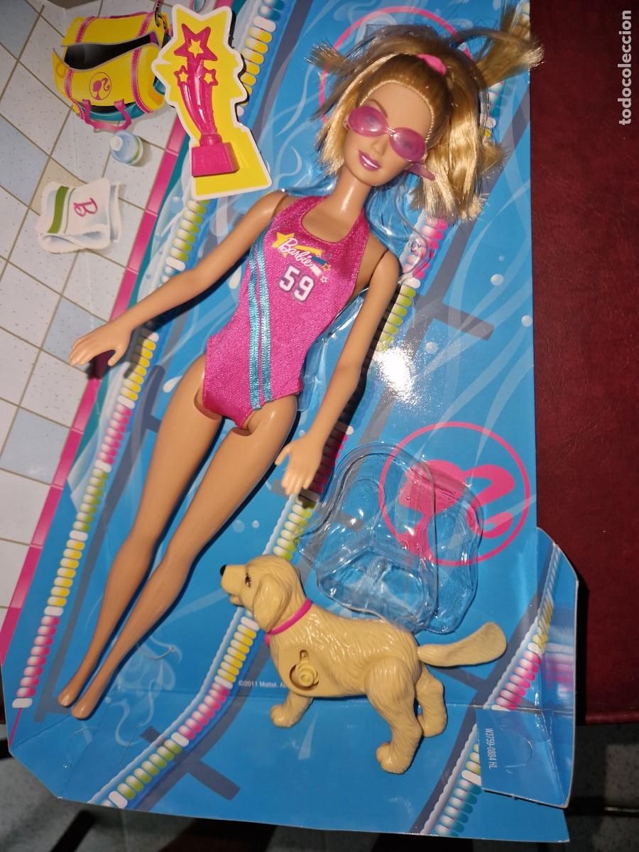 Barbie y Ken: MU&Ntilde;ECA BARBIE NADADORA - Foto 1