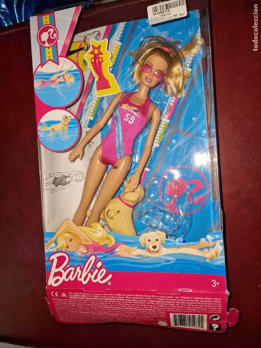 Barbie y Ken: MU&Ntilde;ECA BARBIE NADADORA - Foto 6