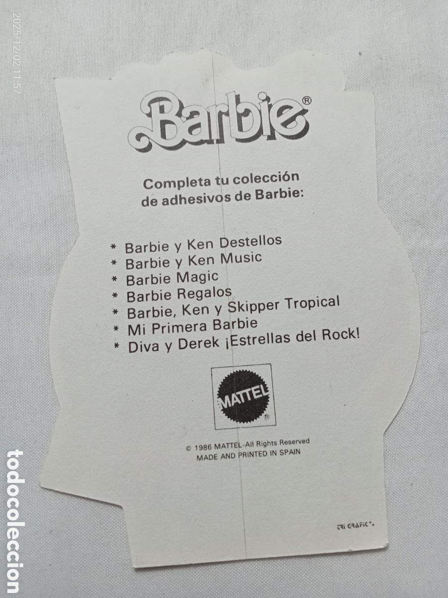 Barbie y Ken: Pegatinas Barbie Magic Mattel - Foto 2