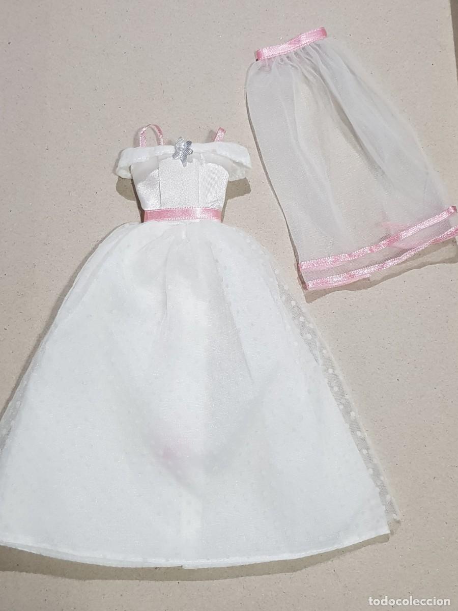 Barbie y Ken: Vestido de novia barbie mattel