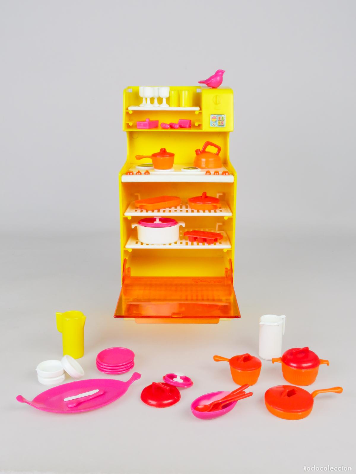 Barbie y Ken: Cocina Barbie Mattel 1978 con complementos - Foto 1