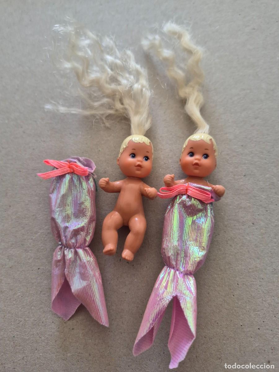 Barbie y Ken: Bebes barbie skipper mermaid and the sea twins 1993