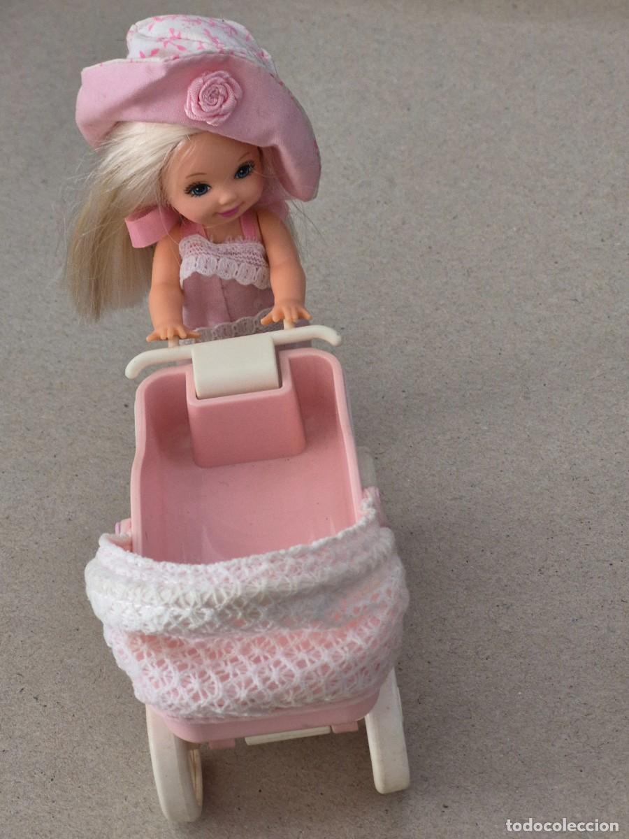 Barbie y Ken: Niña, tiny Steos Kelly doll with Stroller 1998