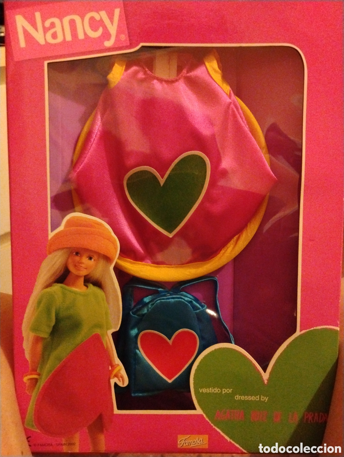 Barbie e Ken: vestido Agatha Ruiz de la prada para Nancy model. Nuevo